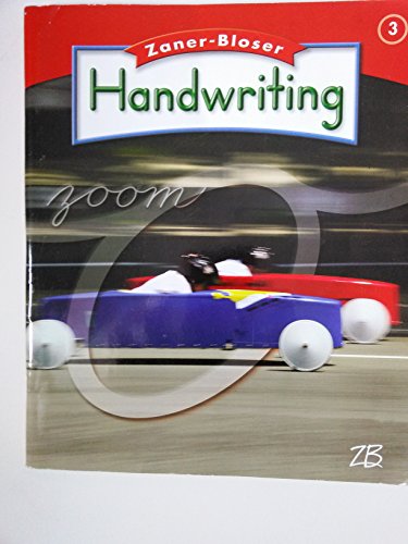 Imagen de archivo de Zaner-Bloser Handwriting; Grade 3 a la venta por Gulf Coast Books