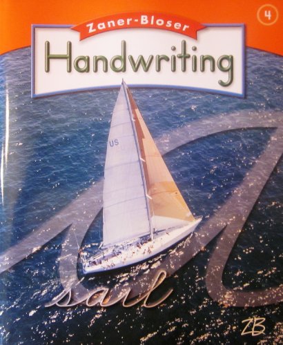 Stock image for ZANER-BLOSER HANDWRITING; GRADE 4 for sale by Gulf Coast Books