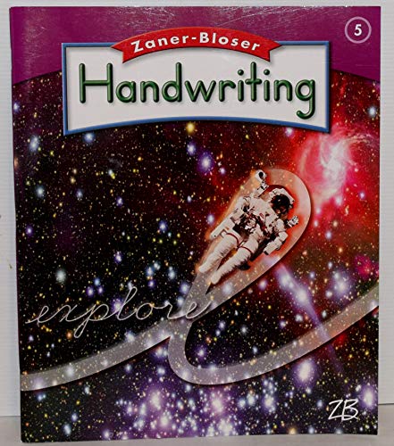 Imagen de archivo de Zaner-Bloser Handwriting, Grade 5 a la venta por Orion Tech