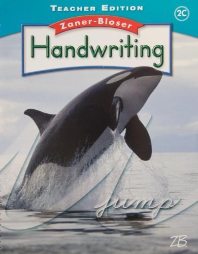 Imagen de archivo de Zaner-Bloser Handwriting, Level 2C: Teacher Edition With Factory Sealed CD-ROM And Evaluation Guide Poster: Teacher's Set Of Three Items (2012 Copyright) a la venta por ~Bookworksonline~