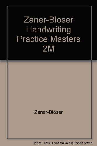 Stock image for Zaner-Bloser Handwriting Practice Masters 2M for sale by HPB-Red