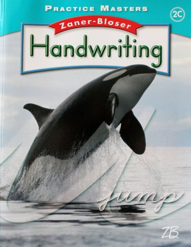 Stock image for Zaner-Bloser Handwriting, Grade 2C: Practice Masters (2010 Copyright) for sale by ~Bookworksonline~