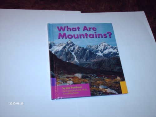 Stock image for What Are Mountains (Earth Features) for sale by dsmbooks
