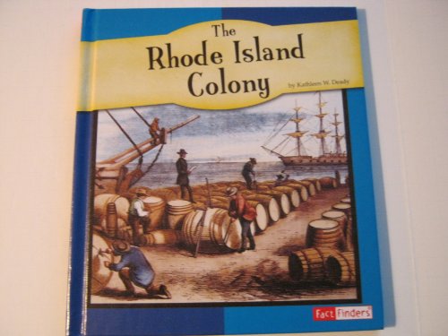 Beispielbild fr The Rhode Island Colony zum Verkauf von Better World Books