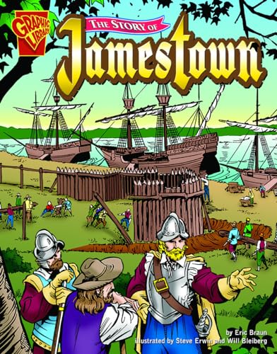 Stock image for The Story of Jamestown (Graphic History) for sale by Wonder Book