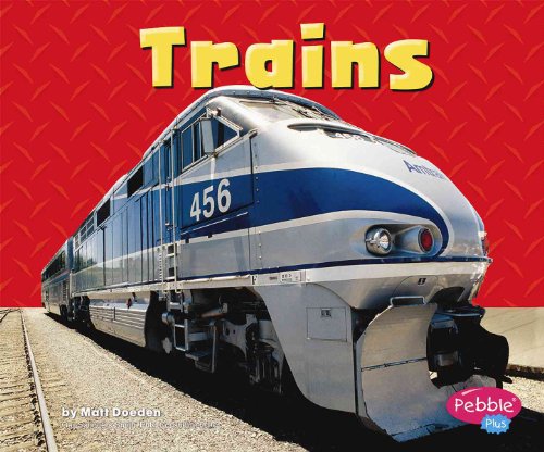 9780736867221: Trains (Pebble Plus: Mighty Machines)