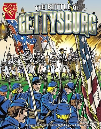 Beispielbild fr The Battle of Gettysburg (Graphic History) zum Verkauf von Half Price Books Inc.