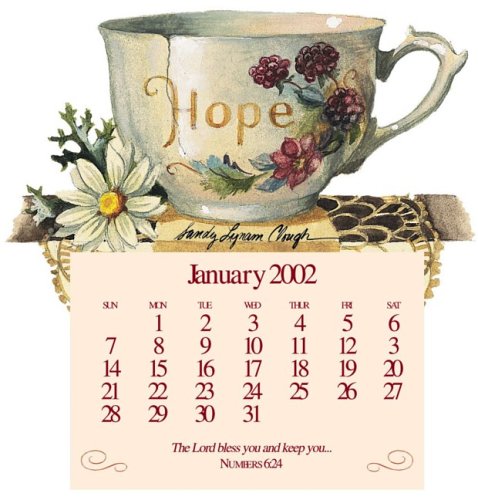 Hope Calendar 2002 (Teacup) (9780736907163) by Clough, Sandy Lynam