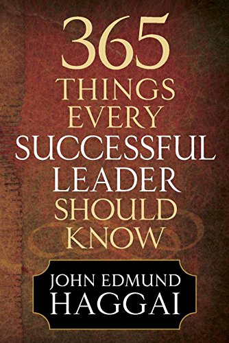 9780736929400: 365 THINGS EVERY SUCCESSFUL LEADER SHOULD KNOW