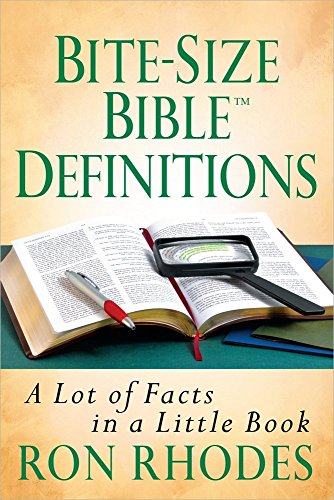 Beispielbild fr Bite Size Bible Definitions: A Lot of Facts in a Little Book (Bite-Size Bible Series) zum Verkauf von WorldofBooks