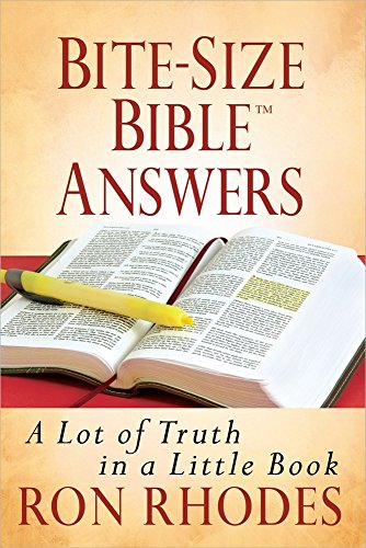 Bite-Size Bible Answers: A Lot of Truth in a Little Book (Bite-Size Bible Series) (9780736937306) by Rhodes, Ron