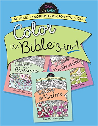 Stock image for Color the Bible 3-in-1: An Adult Coloring Book for Your Soul for sale by Gulf Coast Books