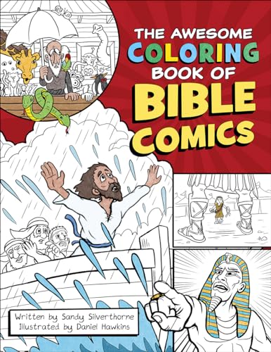 Stock image for The Awesome Coloring Book of Bible Comics for sale by Blue Vase Books
