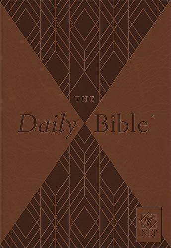 Imagen de archivo de The Daily Bible (NLT, Milano Softone, Brown) a la venta por ZBK Books