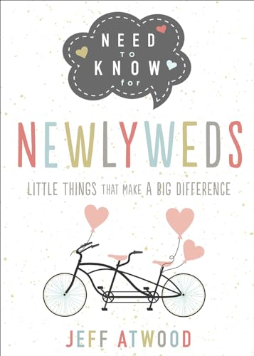 Stock image for Need to Know for Newlyweds: Little Things That Make a Big Difference for sale by More Than Words