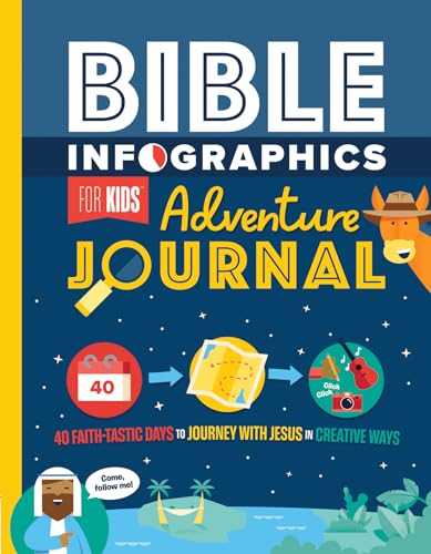 Beispielbild fr Bible Infographics for Kids Adventure Journal: 40 Faith-Tastic Days to Journey with Jesus in Creative Ways zum Verkauf von WorldofBooks