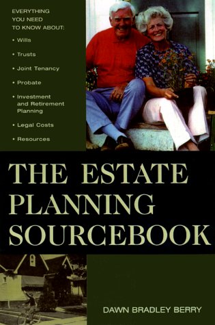 Beispielbild fr The Estate Planning Sourcebook zum Verkauf von Robinson Street Books, IOBA