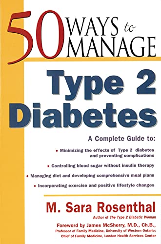 50 Ways to Manage Type 2 Diabetes (9780737305401) by Rosenthal, M. Sara