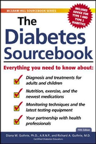 9780737306422: The Diabetes Sourcebook, Fifth Edition