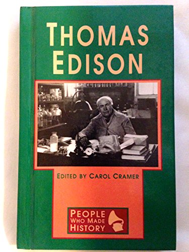 Stock image for Thomas Edison People Who Made History for sale by Books for a Cause