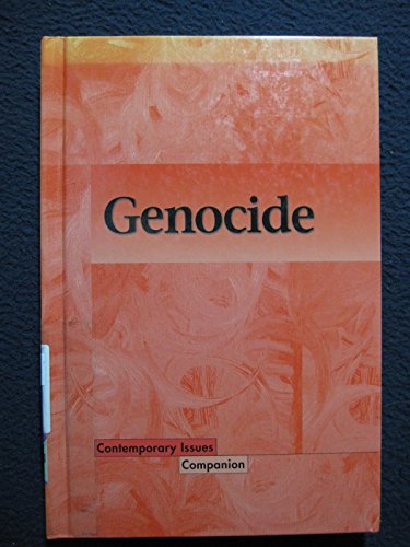 Contemporary Issues Companion - Genocide (hardcover edition) (9780737706819) by Dudley, William; Barbour, Scottm; Stalcup, Brenda