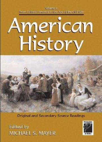 Imagen de archivo de American History (Volume I a la venta por WeSavings LLC
