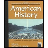 Stock image for Perspectives on History - American History Volume II (paperback edition) for sale by The Book Cellar, LLC