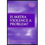 Imagen de archivo de At Issue Series - Is Media Violence a Problem? (paperback edition) a la venta por Books From California