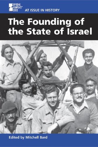 Beispielbild fr At Issue in History - The Founding of the State of Israel (hardcover edition) zum Verkauf von More Than Words