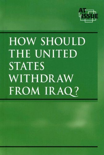 Stock image for Should the United States Withdraw from Iraq? for sale by Better World Books: West