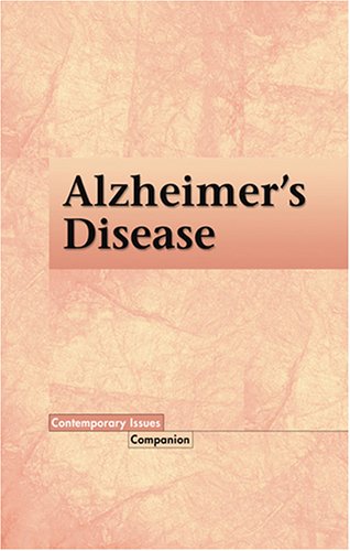 Stock image for Alzheimer's Disease (Contemporary Issues Companion) for sale by HPB-Red