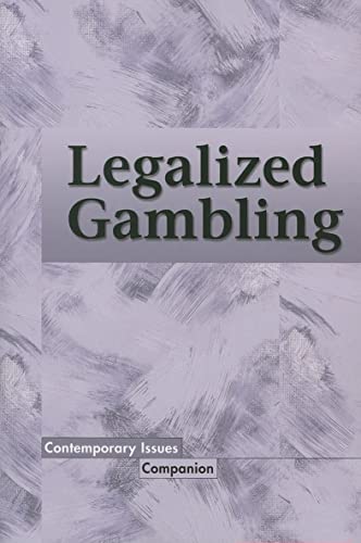 Imagen de archivo de Legalized Gambling a la venta por Better World Books