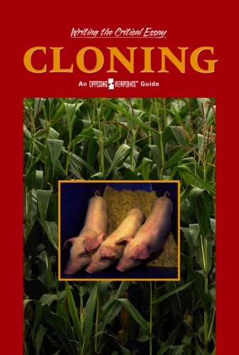 Cloning (Writing the Critical Essay) (9780737731965) by Dudley, William