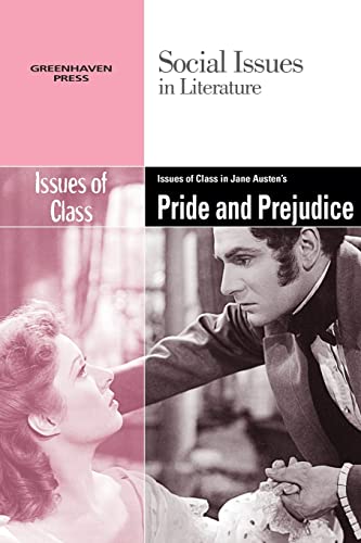 Imagen de archivo de Issues of Class in Jane Austen's Pride and Prejudice a la venta por Better World Books