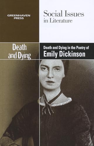 Beispielbild fr Death and Dying in the Poetry of Emily Dickinson zum Verkauf von Better World Books