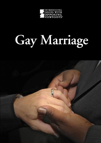 Beispielbild fr Gay Marriage zum Verkauf von Better World Books: West