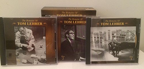 Beispielbild fr The Remains of Tom Lehrer zum Verkauf von Crestview Books