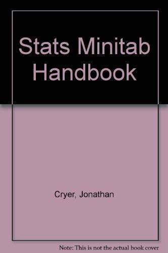 Stats Minitab Handbook (9780738002767) by Cryer, Jonathan