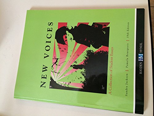 Imagen de archivo de New Voices: A Collection of Student Essays a la venta por Books From California