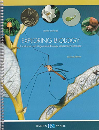 Exploring Biology: Functional and Organismal Biology Laboratory Exercises (Second Edition)