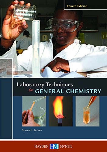 Stock image for Laboratory Techniques for General Chemistry for sale by Books of the Smoky Mountains