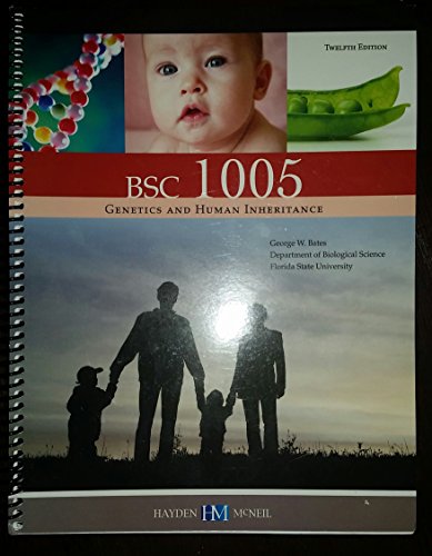 Stock image for BSC 1005 Genetics and Human Inheritance 12th Edition for sale by HPB-Red