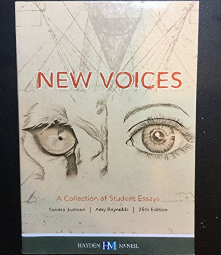 Imagen de archivo de New Voices - A Collection of Student Essays a la venta por Books From California