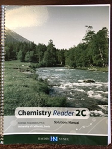 Imagen de archivo de Chemistry 2C Solutions Manual UC Davis a la venta por HPB-Red