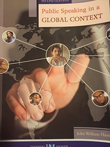 Stock image for Public Speaking in a Global Context- utk edition for sale by Gulf Coast Books