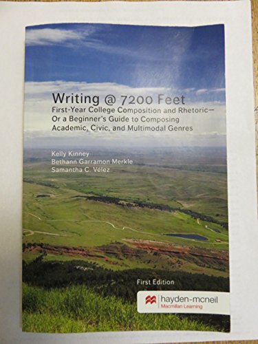 Stock image for Writing @ 7200 Feet for sale by ThriftBooks-Dallas