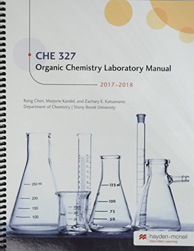 Imagen de archivo de CHE 327 Lab Manual a la venta por Better World Books