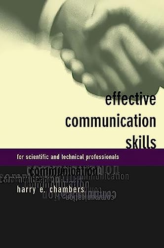 Beispielbild fr Effective Communication Skills for Scientific and Technical Professionals zum Verkauf von Jenson Books Inc