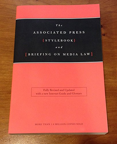 Imagen de archivo de The Associated Press Stylebook and Briefing on Media Law a la venta por Your Online Bookstore