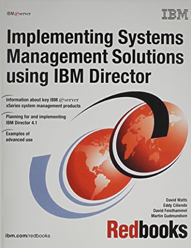 Imagen de archivo de Implementing Systems Management Solutions Using IBM Director a la venta por medimops